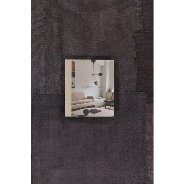 Vintage Turkish Patchwork Rug, in Brown, Gray and Charcoal Hues - Rug & Kilim For Sale - Image 10 of 10