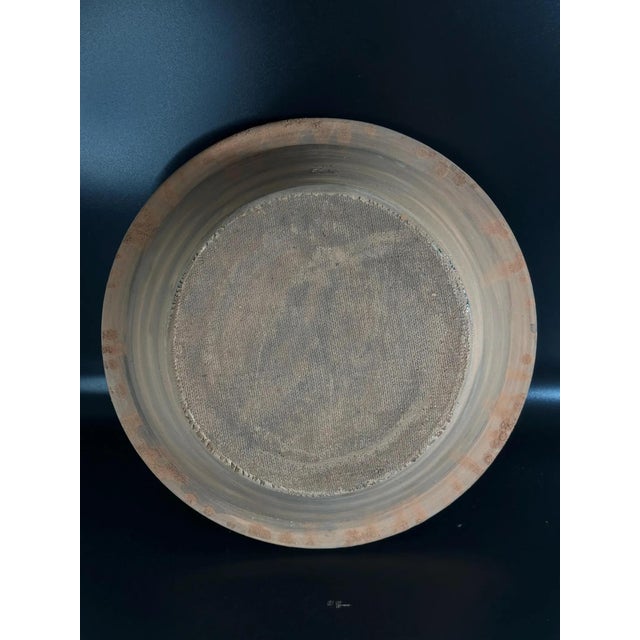 Large Spanish Fajalauza Ceramic Bowl from Lebrillo For Sale - Image 6 of 9