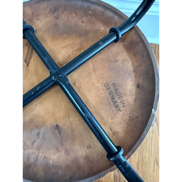 Pair of 1960s Arne Jacobsen Style Danish Teak Stacking Stools For Sale - Image 11 of 13