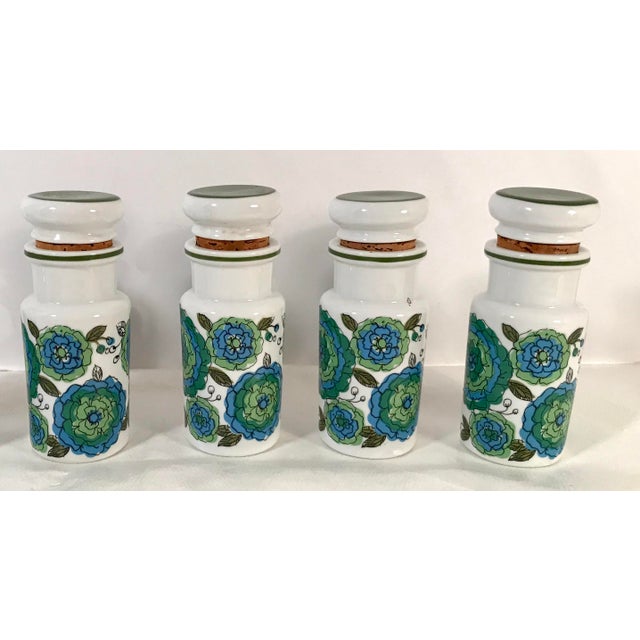 Vintage Spice Jars Set of 4 Chairish