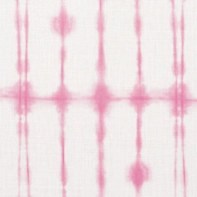 Abstract Sample - Schumacher x Victor Glemaud Julie Fabric in Pink For Sale - Image 3 of 4