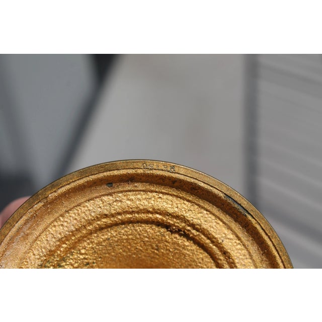 Signed F. & C. Osler 19th Century Gilt Bronze Serpantine Epergnes - A Pair For Sale - Image 10 of 13