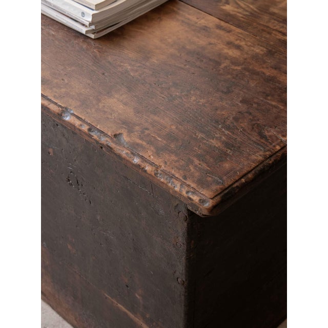 Long Spanish Catalan Trunk, 18th Century For Sale - Image 5 of 10