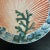 Italian Vintage Handpainted Italian Scallop and Seaweed Majolica Platter For Sale - Image 3 of 10
