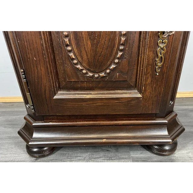 Brown Vintage French Nightstands, Set of 2 For Sale - Image 8 of 13