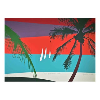 Franco Costa, Fort Lauderdale, Screenprint, 1990 For Sale