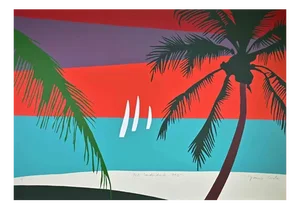 Franco Costa, Fort Lauderdale, Screenprint, 1990