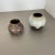 Article: Pottery ceramic vase set of 2 Producer: Dümler and Breiden, Germany Decade: 1960s Description: Original vintage...