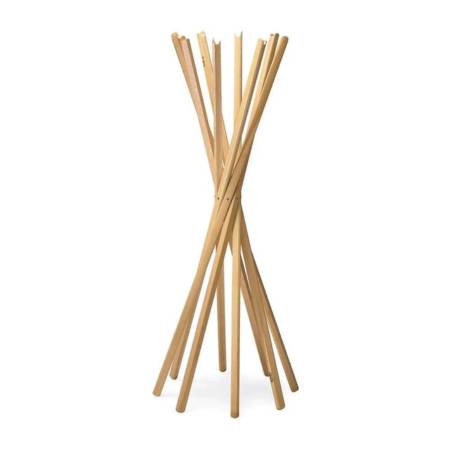 Wood Sciangai Coat Hanger by Zanotta, 1973 For Sale - Image 7 of 7