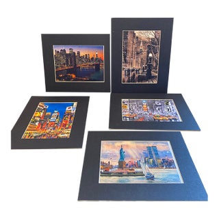 Various New York City Prints Set - Set of 5 For Sale