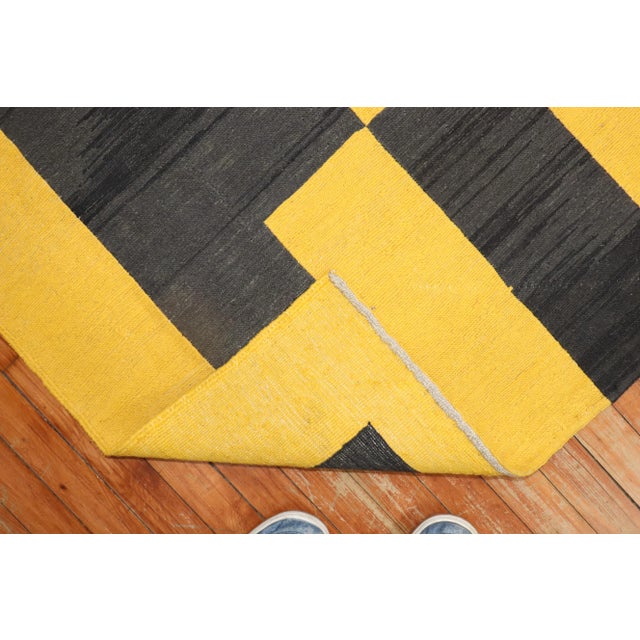 Late 20th Century Elephant Face Persian Kilim For Sale - Image 4 of 7