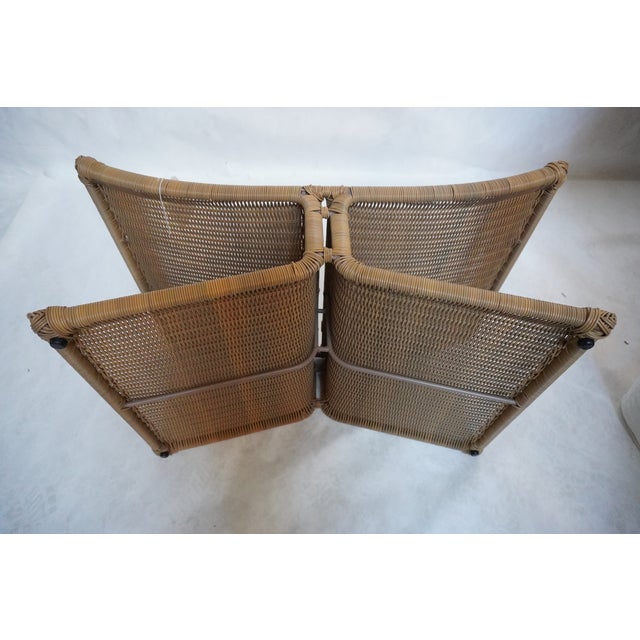 Lotus Outdoor Lounge Chair & Ottoman Fong Brothers’/Tropi-Cal Design by Miller Yee Fong, Circa 1968 For Sale - Image 9 of 18
