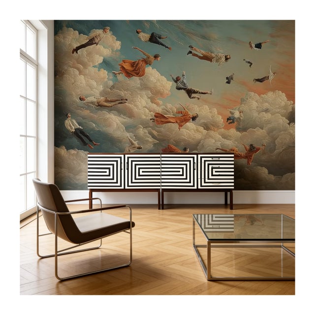 Modular sideboard, Poland, 1970s Possibility of any combination one cabinet with a shelf, the second one with four drawers...