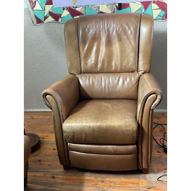 Sofa and Chair in Sheeps Leather with Wooden Floor Lamp, 1980s, Set of 3 For Sale - Image 6 of 16