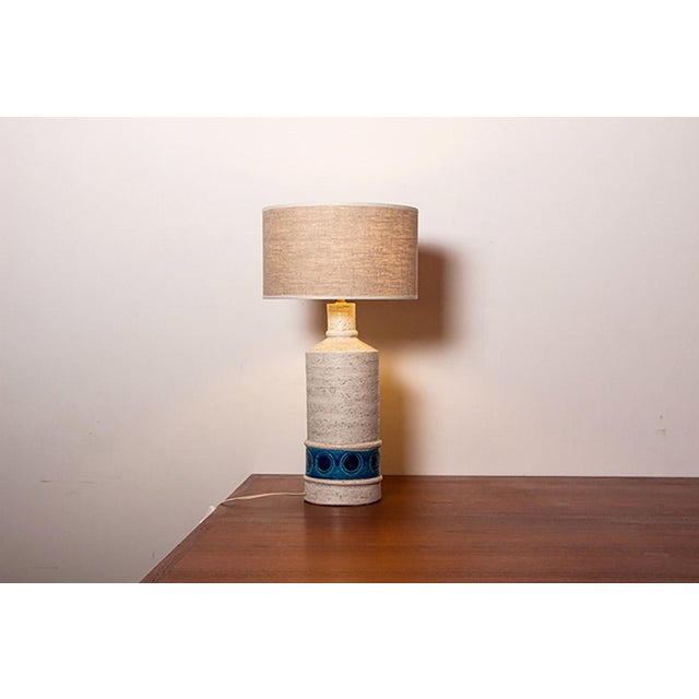 Bitossi Large Italian Ceramic Floor Lamp by Aldo Londi for Bitossi, 1960s For Sale - Image 4 of 12