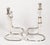 Mid-Century Modern Gorham Maestri 1950s Silver Plated Italian Candle Holders Bauhaus Style, Pair For Sale - Image 3 of 13