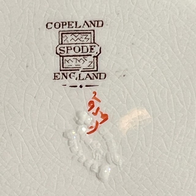 Spode "Indian Tree" Side Plates, 6.5" C. 1920s, Set/12 For Sale - Image 9 of 17