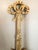 Wood Vintage Pair of Friedman Brothers New York Louis XVI Style Gilt Gesso Wall Sconces For Sale - Image 7 of 18