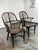 English English Windsor Style Vintage Arm Chairs, Pair For Sale - Image 3 of 12