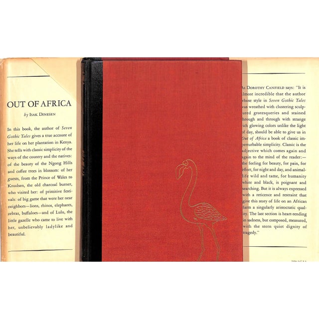 DINESEN, Isak [389] pp. Random House 1938 8 3/8" x 6" Out of Africa is the memoir of Baroness Karen von Blixen-Finecke, a...