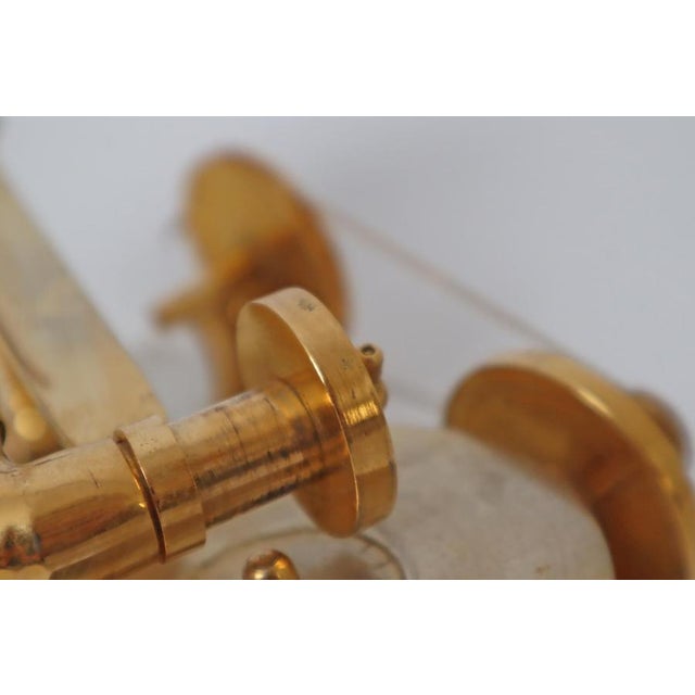 Handcrafted Golden First Gramophone by Emil Berliner, Germany, 1887 For Sale - Image 18 of 18