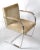 1970s Mies Van Der Rohe for Knoll Beige Ultrasuede Stainless Steel Brno Chairs - Pair For Sale - Image 5 of 13