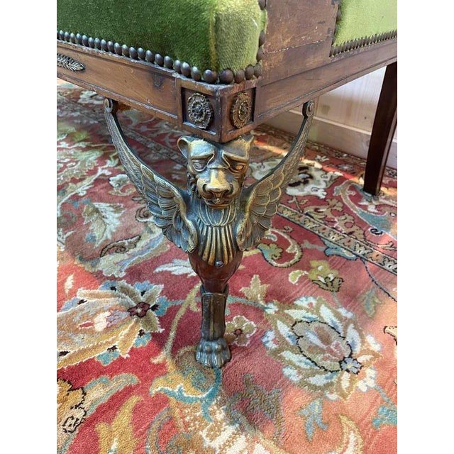 Artist: None Period: 19th century Style: Consulat, Empire Condition: Some repairs Material: Solid wood Length: 135Width:...