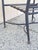 Metal Neoclassical Regency Aluminum & Steel Metal Outdoor Patio Arm Chair - Set of 4 For Sale - Image 7 of 12