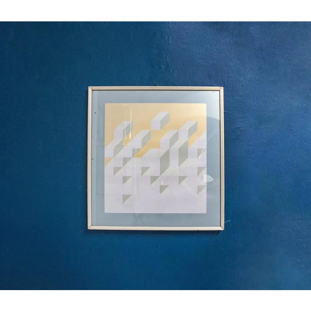 Lithograph of Dadamaino, Italy, 1979 For Sale - Image 6 of 6