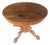 Antique Carved Oak Lion Head Pedestal Dining Table With 3 Leaves - 42" to 69" For Sale