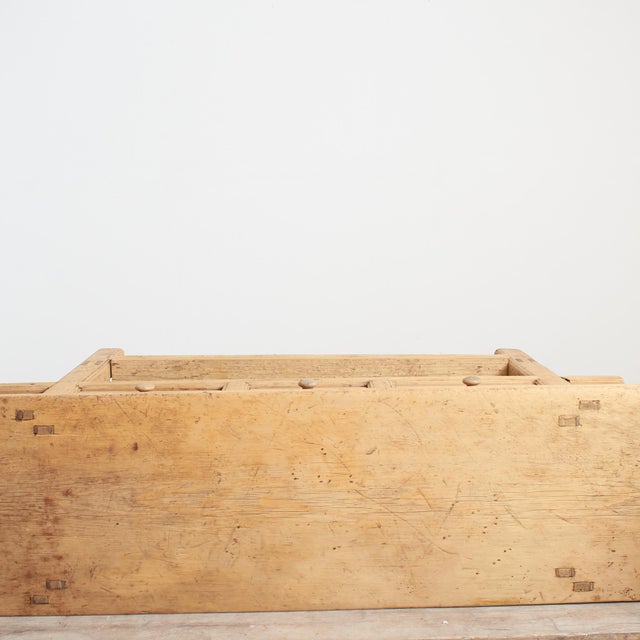 Rustic Console Table in Wood For Sale - Image 7 of 18