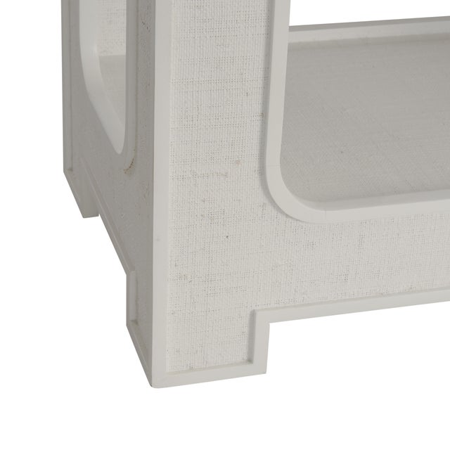 2020s Yangon Raffia Console - White For Sale - Image 5 of 5