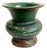Antique Jade Green Ceramic Vase For Sale