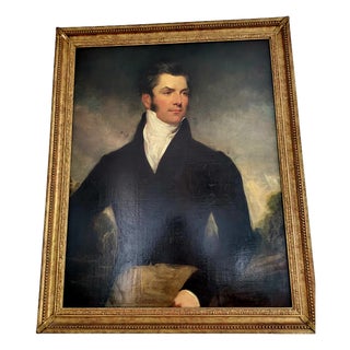 The Master of the House, 1800s, Oil Painting on Canvas, Framed For Sale