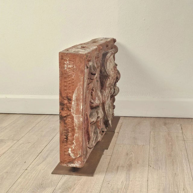 Terra Cotta Set of Three Terracotta Tiles, u.s.a. Circa 1920 For Sale - Image 8 of 8