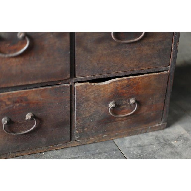 Japanese Antique Bk Drawer 1860s-1900s / Storage Tansu Wabisabi For Sale - Image 12 of 12