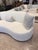 New Bernhardt Mid Century Style Curved Cloud Sofa For Sale In New York - Image 6 of 11