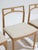 Blue Dining Chairs Model 94 in Oak by Johannes Andersen for Christian Linneberg, Denmark, 1960s, Set of 6 For Sale - Image 8 of 16