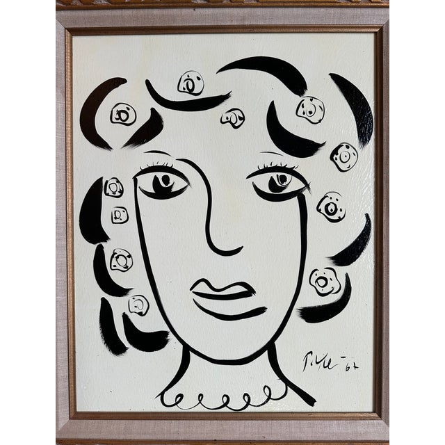 Abstract Expressionism 1967 Original Peter Keil Painting Framed For Sale - Image 3 of 4