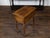 French 19th Century Walnut Side Table with Tray Top, Fluted Legs and Six Drawers For Sale - Image 10 of 12