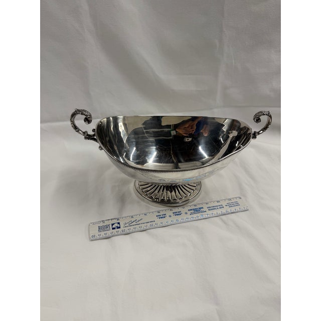 Metal Early 20th Century French Silver Plate Tureen For Sale - Image 7 of 11