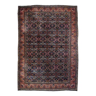 Antique Bidjar Rug 8'7'' x 12'9'' For Sale