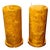 Pair of Italian Art Deco Design Burl Wood Pedestals For Sale