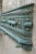 Turquoise One-of-a-Kind Brass Wall Sculpture - Antique Neoclassical Fireplace Surround Art For Sale - Image 8 of 15