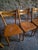 Vintage Baumann Bistro Chairs and Ottoman, France, 1950s, Set of 5 For Sale - Image 11 of 18
