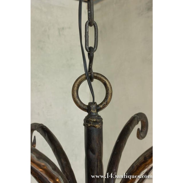 Spanish Wrought Iron Chandelier Chairish