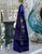Signed 1960’s Archimede Seguso Cobalt Blue Murano Glass Crystal Obelisk.
