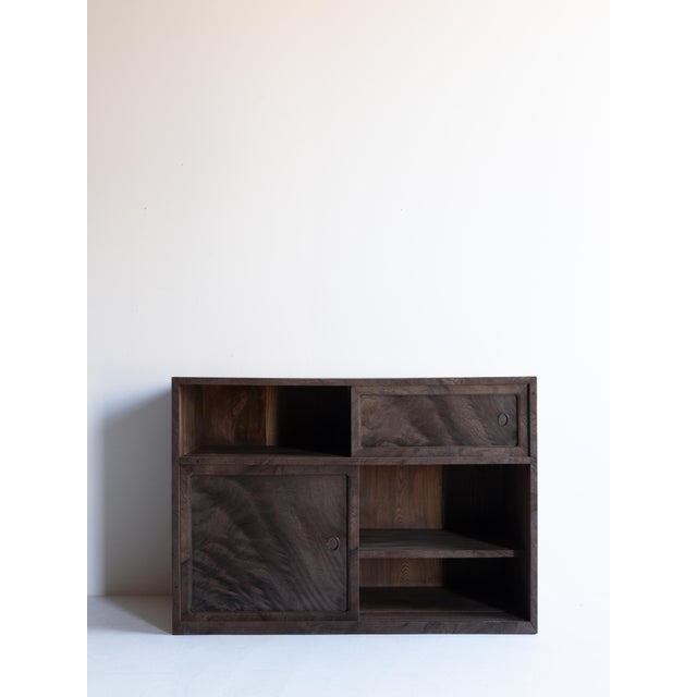 Japanese Antique Tansu Cabinet/ Wabi-Sabi / Taishō–Shōwa Period 1910-40s For Sale - Image 4 of 11