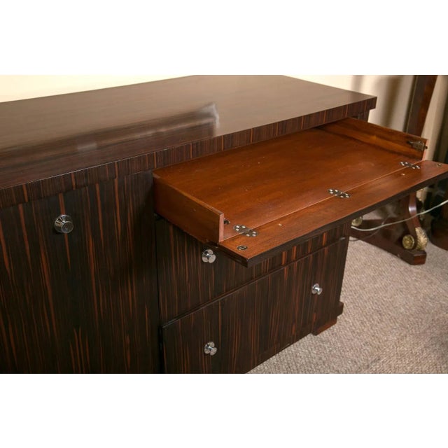 Wood E.J. Victor Zebrawood Willie Chest For Sale - Image 7 of 10