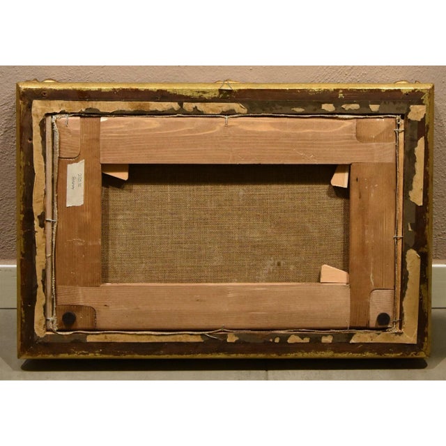 Tuscan School Artist, Landscape View of Florence, 1790, Oil on Canvas, Framed For Sale - Image 11 of 12